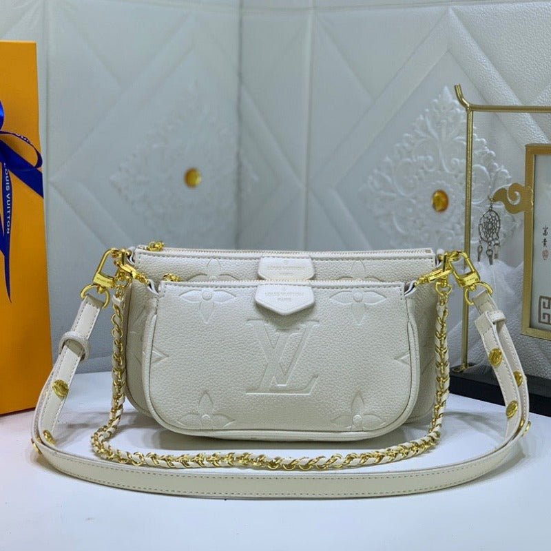 ZENVIA - Multi Pochette Shoulder Bag Milk