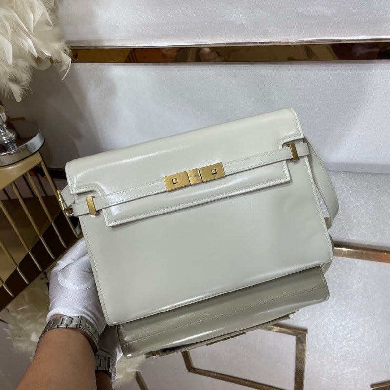 ZENVIA - MANHATTAN SHOULDER BAG IN BOX WHITE