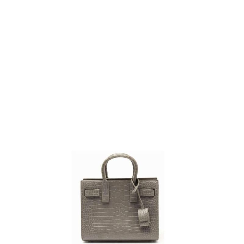 ZENVIA - NANO CLASSIC SAC DE JOUR BAG CROC GREY