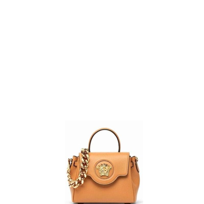 ZENVIA - La Medusa Top Handle Bag Brown