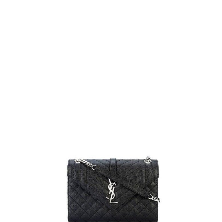 ZENVIA - Envelope Chain Bag Black