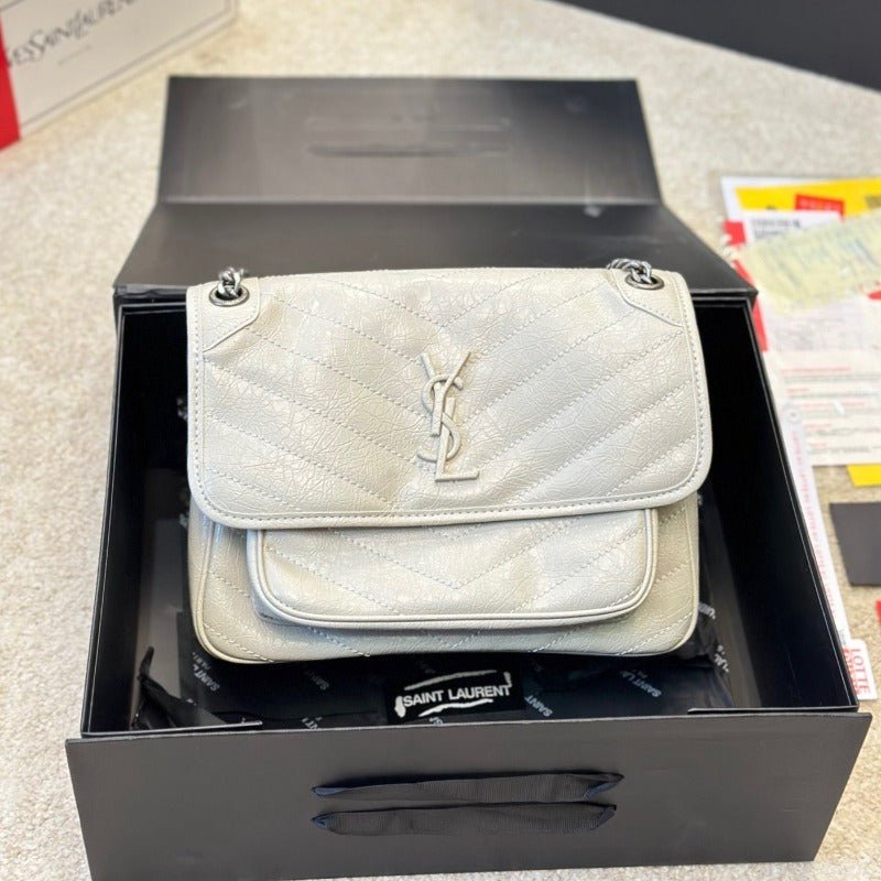 ZENVIA - Niki Shoulder Chain Bag Cream